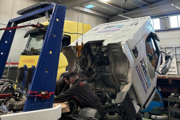 Mantenimiento y reparación de vehículos industriales en Ávila