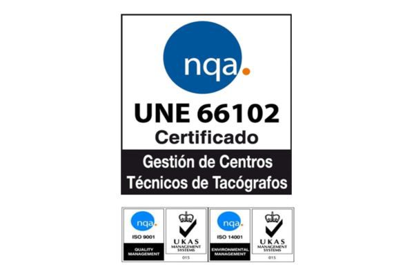 Certificado tacógrafo